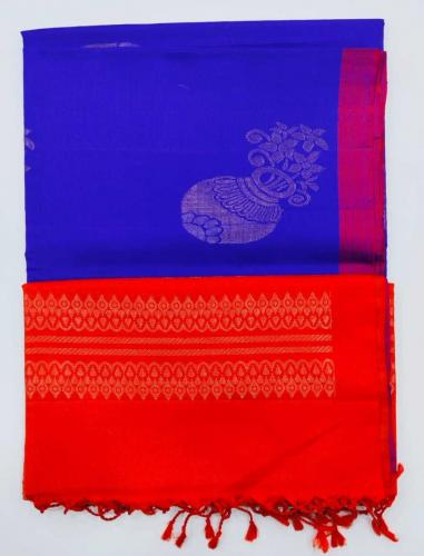 SOFT SILK SAREE WITH BLOUSE